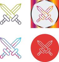 Sword Icon Design vector