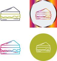 diseño de icono de sandwich vector