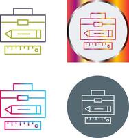 Geometry Icon Design vector