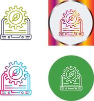 Setting Icon Design vector