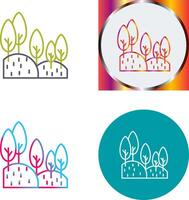 Forest Icon Design vector