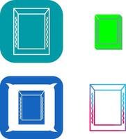 Unique Frame Icon Design vector