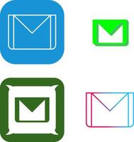 Unique Email Icon Design vector