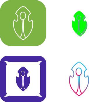 Unique Game Character Icon Design vector