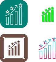 Unique Reputation Management Icon Design vector