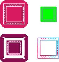 Unique Frame Icon Design vector