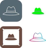 diseño de icono de sombrero vector