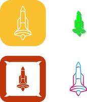 Rocket Icon Design vector