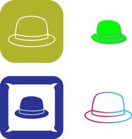 diseño de icono de sombrero vector