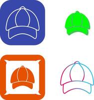 P Cap Icon Design vector