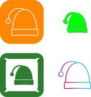 Christmas Cap Icon Design vector