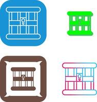 Jail Icon Design vector