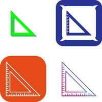 Set Square Icon Design vector