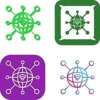 Internet Icon Design vector
