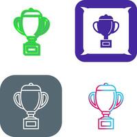 Trophy Icon Design vector