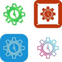 Time Management Icon Design vector