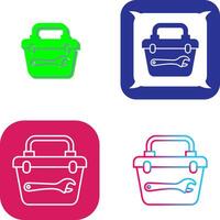 Toolbox Icon Design vector