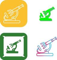 Microscope Icon Design vector