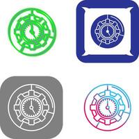 Time Management Icon Design vector