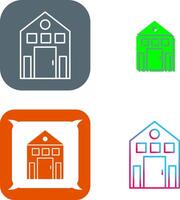 Building Icon Design vector