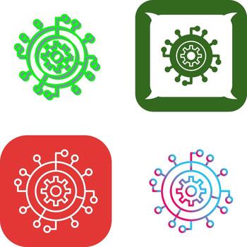 Progress Icon Design vector