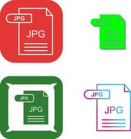 JPG Icon Design vector