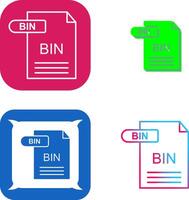 BIN Icon Design vector