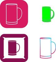 Beer Mug Icon Design vector