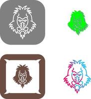 Mandrill Icon Design vector