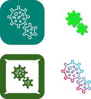 Virus Icon Design vector