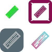 Plank Icon Design vector