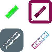 Ruler Icon Design vector