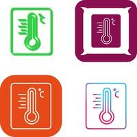 Thermometer Icon Design vector