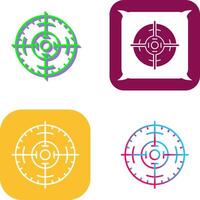 Target Icon Design vector