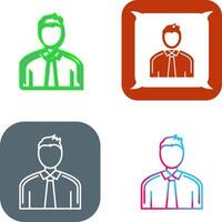 Employee Icon Design vector