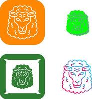 Sheep Icon Design vector