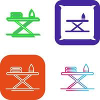 Iron Board Icon Design vector