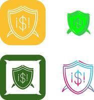 Shield Icon Design vector