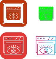 Eye Icon Design vector