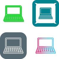 Laptop Icon Design vector