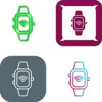 diseño de icono de reloj inteligente vector