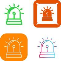 Alarm System Icon Design vector