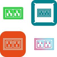 Socket Icon Design vector