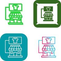 Store Icon Design vector