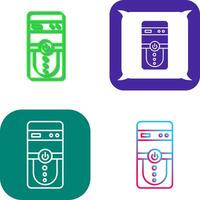 Cpu Icon Design vector