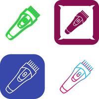 Trimmer Icon Design vector