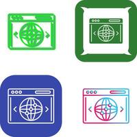 Website Icon Design vector