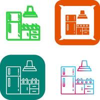 Kitchen Icon Design vector