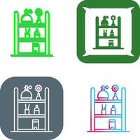 Shelf Icon Design vector