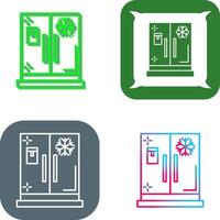 Fridge Icon Design vector